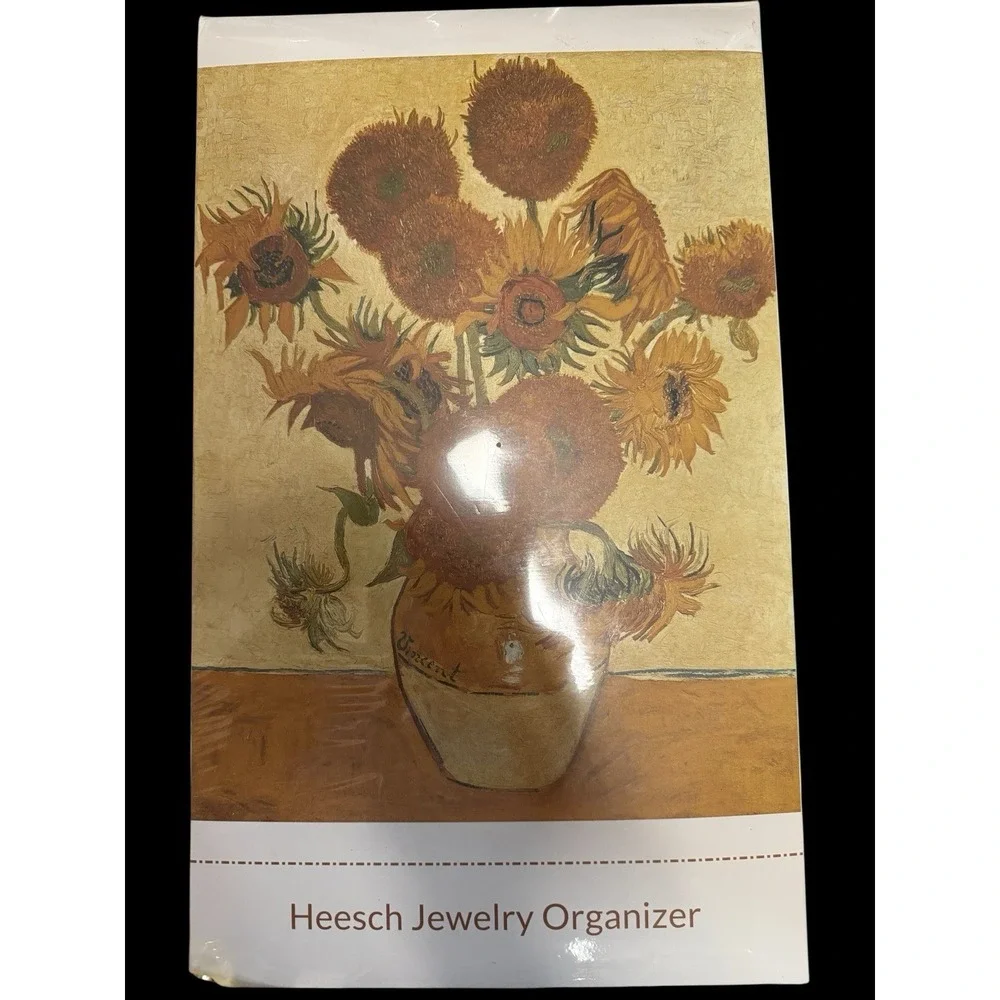 Heesch Walnut Honeycomb Jewelry‎ Organizer